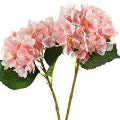 Artifical Hydrangea Stem Pink- Mini