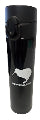 NZ SOUVENIR FLASK BLACK