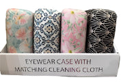 SQN Eyewear Case with Cloth Monet