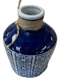 Ming Blue/White Canister 19cm