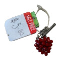 Costume Jewellery Baby Red Heart Pendant