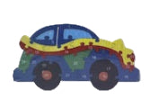 Wooden Puzzle Car 30x15cm