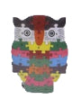 Wooden Puzzle Owl 17x25cm