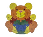 Wooden Puzzle Bear 25x20cm