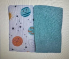 Bamboo Washcloth 2Piece set Blue