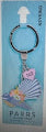 Parrs On Portage Keyring Fantail with Flowers