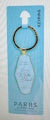 Parrs On Portage Keyring Land Of The Long White Cloud - Blue