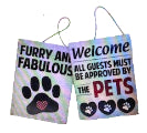 Plaque Pets Asst Designs