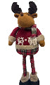 Christmas Claus Reindeer Stretch 80cm