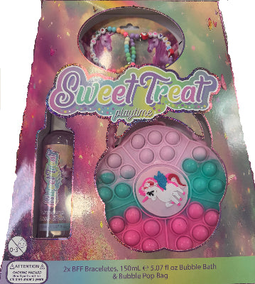 Sweet Treats Playtime Bath Bag Set 4pc
