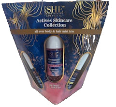 She Active Hair Body Mist Trio 3pc