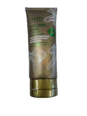 She Biotin Curl Cream Smooth and Sleek 225ml