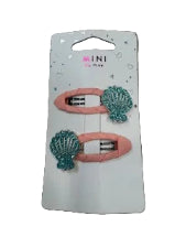 Mini by Mae 40-3128 One Touch Clip Clam Shells 2pk