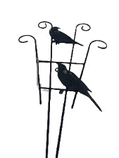 Metal Garden Stick Tui Pair 40cm
