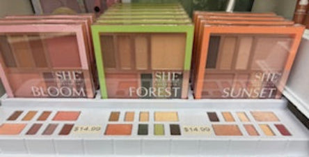 She 8 Pan Eyeshadow Asst