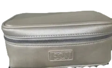 SQN Makeup Case Warm Silver