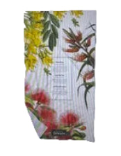 Parrs On Portage Tea Towel Native Flowers