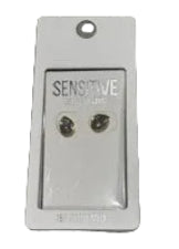 SQN Pear CZ Gold Earrings