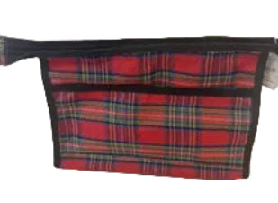 Checked Toiletry Bag