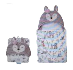 Deer Hooded Blanket