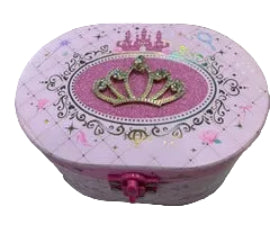 Hot Focus Musical Jewellery Box with Figurine Castel