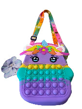 Twinkle & Twirl Push Pop Unicorn Bag Purple
