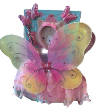 Twinkle & Twirl Butterfly Wing Set Pink Gradient