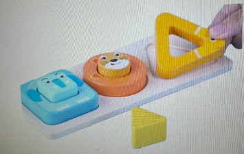 Wooden Animal Match Puzzle