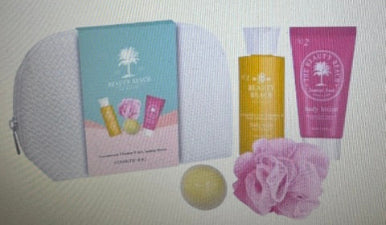 Beauty Beach Tropical Fruit Bathset Cosmetic Bag 4pc
