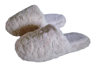Women Slipper Beige Fluffy Slip On Sm 7-8