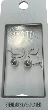 SQN Euroball 7mm EA Silver Earrings