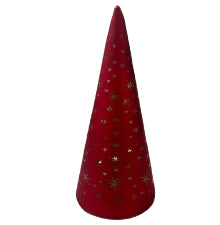 Led Xmas Tree Red 20cm