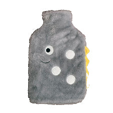 Health + Sure Hot Water Bottle with Cover Grey Monster