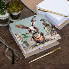 Bug Art - Rabbit Memo Pad