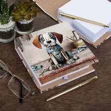 Bug Art - Beagle Memo Pad