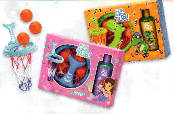 Fun In The Tub Mermaid Gift Set with  Basketball 2pk