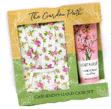 The Garden Path Gardening Gloves with Hand Cream 2pc