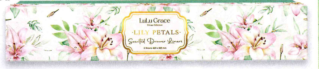 Lulu Grace Lily Petals Drawer Liners 6pk