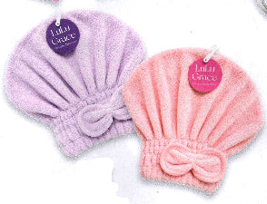 Lulu Grace Towel Turban Pink