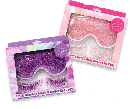 Lulu Grace Eye Mask Set Pink 2pk