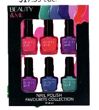 Beauty & Me Nail Polish Collection Favorites 6pk