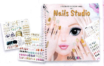 Britney Spears Nail Studio Activity Book