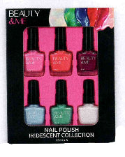 Beauty & Me Nail Polish Collection Iridescent 6pk