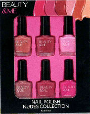 Beauty & Me Nail Polish Collection Nudes 6pk
