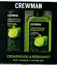 Crewman Cedarwood & Bergmot Gift Set 2pc
