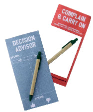 Notebook Complain & Carry On 2pc