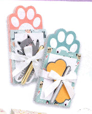 Note Pads Cat 2pc