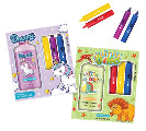 Dino Bubble Bath & Crayon Set 4pc