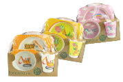 Bamboo Feed Set Giraffe 5pc