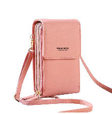 Zoes Crossbody Bag/Wallet Pink